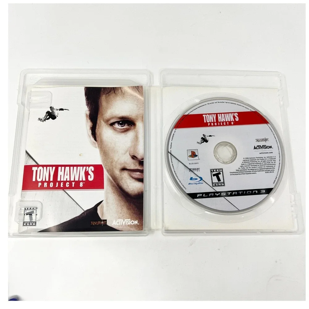 Tony Hawk's Project 8 Sony PlayStation 3 PS3 Neversoft Activision Teen